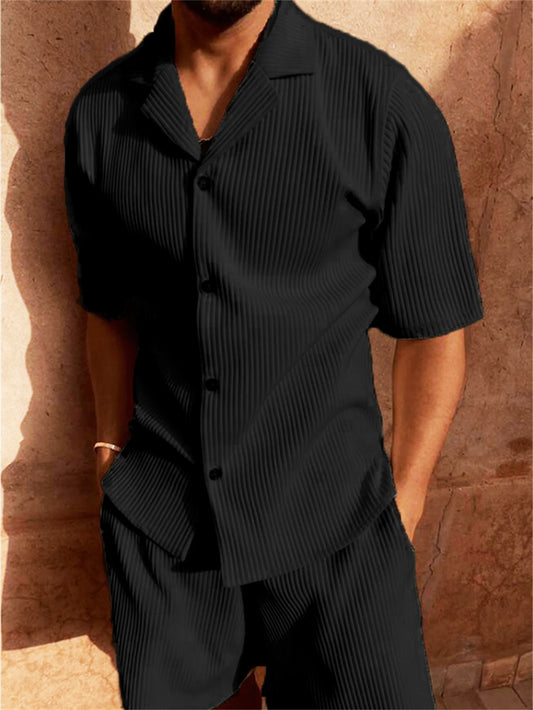 [BUY 1 GET 1 FREE] Madrid Premium Shirt & Shorts Set